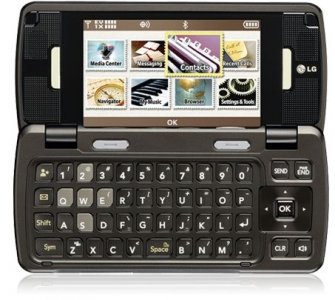 Picture 2 of the LG enV Touch.