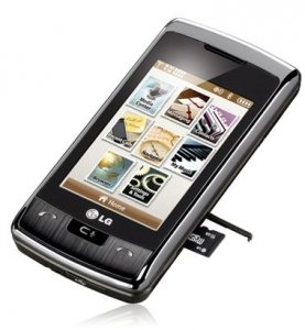 Picture 3 of the LG enV Touch.