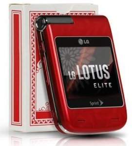 Second picture of the LG Lotus Elite, by flip