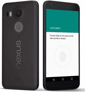 Picture 2 of the LG Nexus 5X.