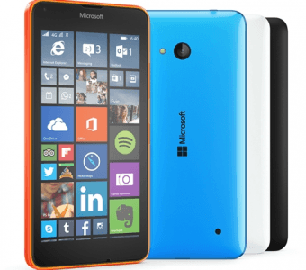 Picture 2 of the Microsoft Lumia 640.