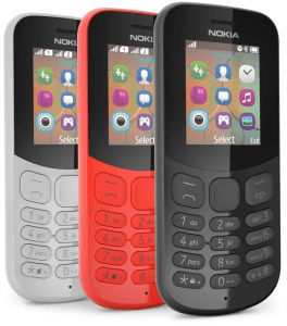 Picture 1 of the Nokia 130 2017.
