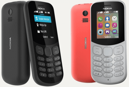 Picture 2 of the Nokia 130 2017.