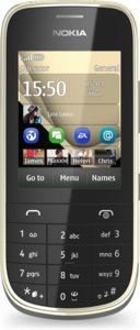 Picture 2 of the Nokia Asha 203.