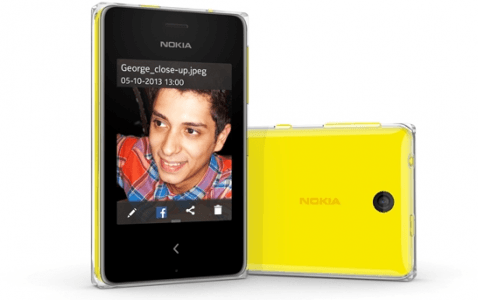Picture 2 of the Nokia Asha 500.