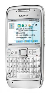 Picture 2 of the Nokia E71.