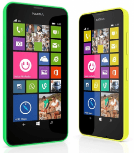 Picture 3 of the Nokia Lumia 630.