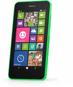 Picture 2 of the Nokia Lumia 635.