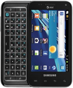 Picture 1 of the Samsung Captivate Glide.