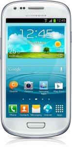 Picture of the Samsung Galaxy S III mini, by cell