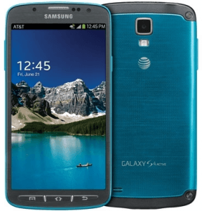 Picture 2 of the Samsung Galaxy S4 Active.