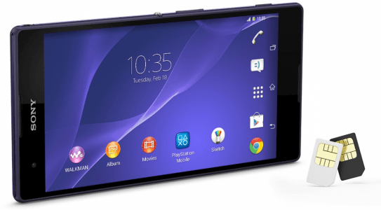 Picture 4 of the Sony Xperia T2 Ultra Dual.
