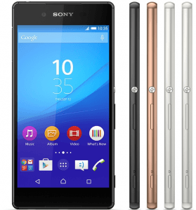 Picture 1 of the Sony Xperia Z3+.