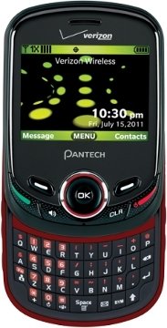 The Pantech Jest 2 is a slider phone.
