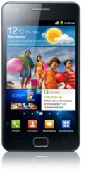 A picture of the Samsung Galaxy S II.