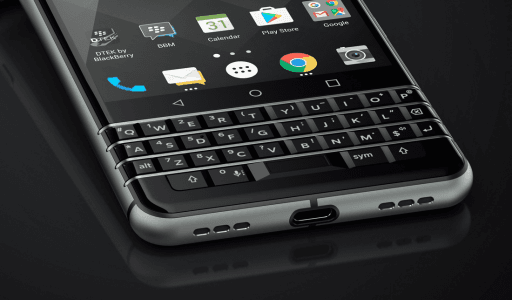 Picture 3 of the BlackBerry KEYone.
