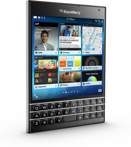 Picture 2 of the BlackBerry Passport.
