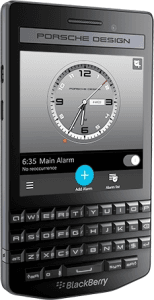 Picture 3 of the BlackBerry Porsche Design Graphite.