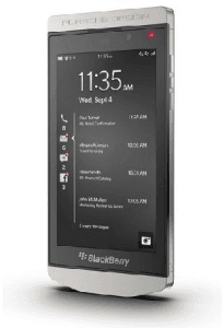 Picture 2 of the BlackBerry Porsche Design P9982.