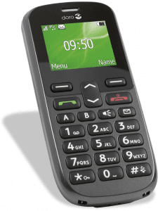 Picture 3 of the Doro PhoneEasy 508.