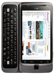 Picture 1 of the HTC Desire Z 4G.