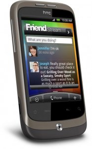 Picture 1 of the HTC Wildfire.