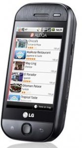 Picture 1 of the LG InTouch Max.
