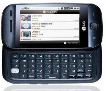 Picture 2 of the LG InTouch Max.