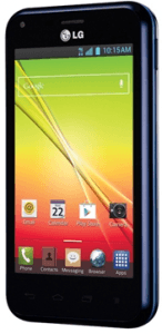 Picture 2 of the LG Optimus F3Q.