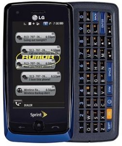 Picture 1 of the LG Rumor Touch.