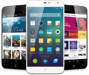 Picture 3 of the Meizu MX3.