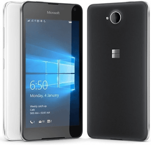 Picture 1 of the Microsoft Lumia 650.