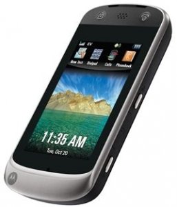 Picture 2 of the Motorola Crush.