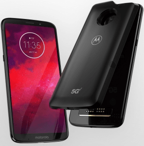 Picture 3 of the Motorola Moto Z3.