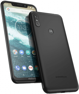Picture 1 of the Motorola One Power.