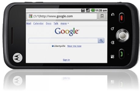 Picture 2 of the Motorola XT5.