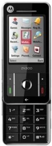 Picture 1 of the Motorola ZN300.