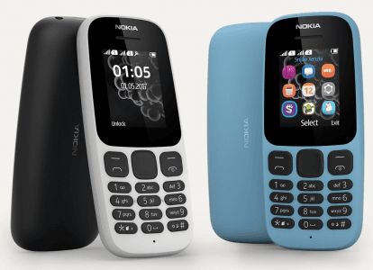 Picture 1 of the Nokia 105 2017.