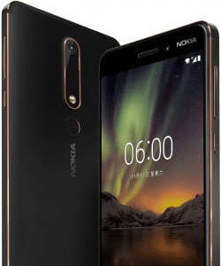 Picture 4 of the Nokia 6 (2018).