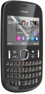 Picture 3 of the Nokia Asha 201.