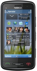 Picture 4 of the Nokia C6-01.