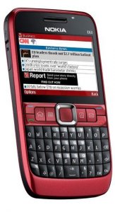 Picture 2 of the Nokia E63.