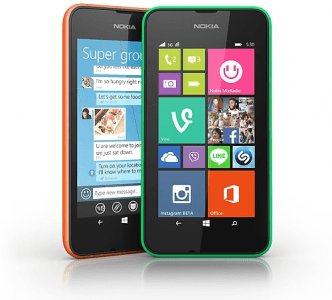 Picture 3 of the Nokia Lumia 530.