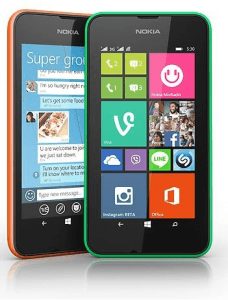 Picture 3 of the Nokia Lumia 530 Dual SIM.