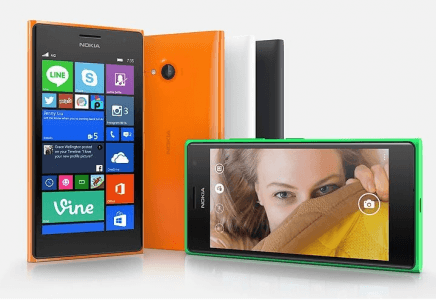 Picture 1 of the Nokia Lumia 735.