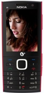 Picture 3 of the Nokia X5-00.