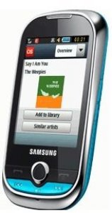 Picture 3 of the Samsung Corby Beat.
