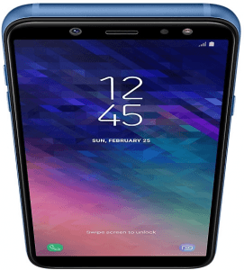 Picture 5 of the Samsung Galaxy A6 (2018).