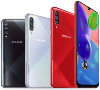 Picture 1 of the Samsung Galaxy A70s.