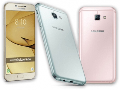 Picture 1 of the Samsung Galaxy A8 (2016).